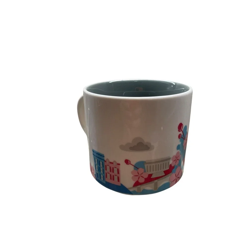 RETIRED Starbucks You Are Here‎ Collection Mug Washington DC 14oz Cherry Blossom
